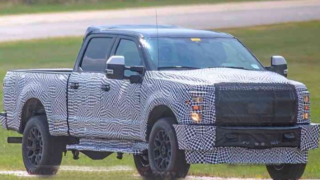 2022 Ford F-250 spied