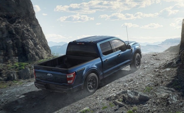 2023 Ford F-150 Rattler top view