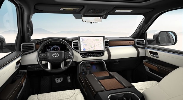 2023 Toyota Tundra Diesel Interior Dashboard