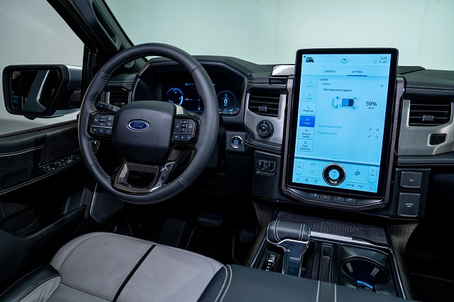 2025 Ford F-150 Lightning interior
