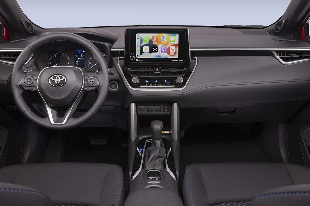 2025 Toyota Corolla Cross pirckup truck interior